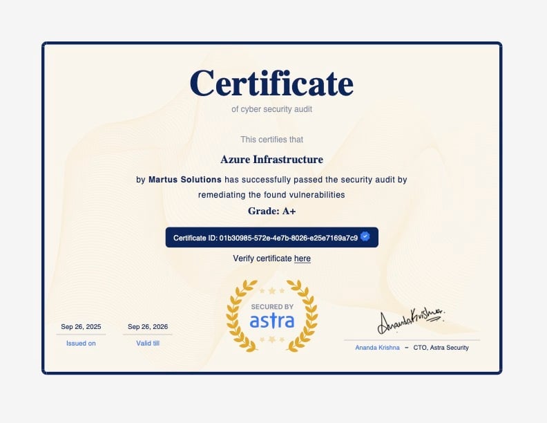 Astra_Pentest_Certificate_2025_Azure