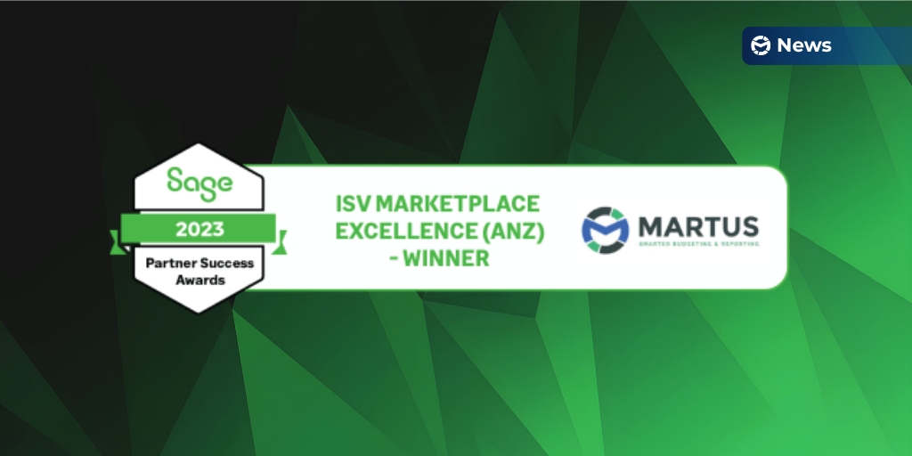 Martus Solutions Honored As Sage Australia Marketplace Partner of the Year for Third Consecutive Year