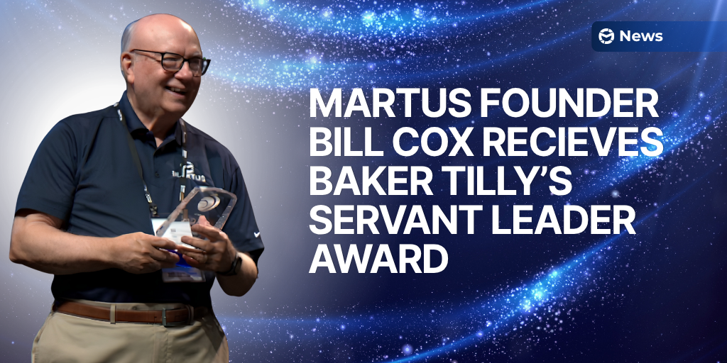 Martus Solutions Founder Bill Cox Receives Inaugural Servant Leader Award at Faith-Based Finance Collaborative