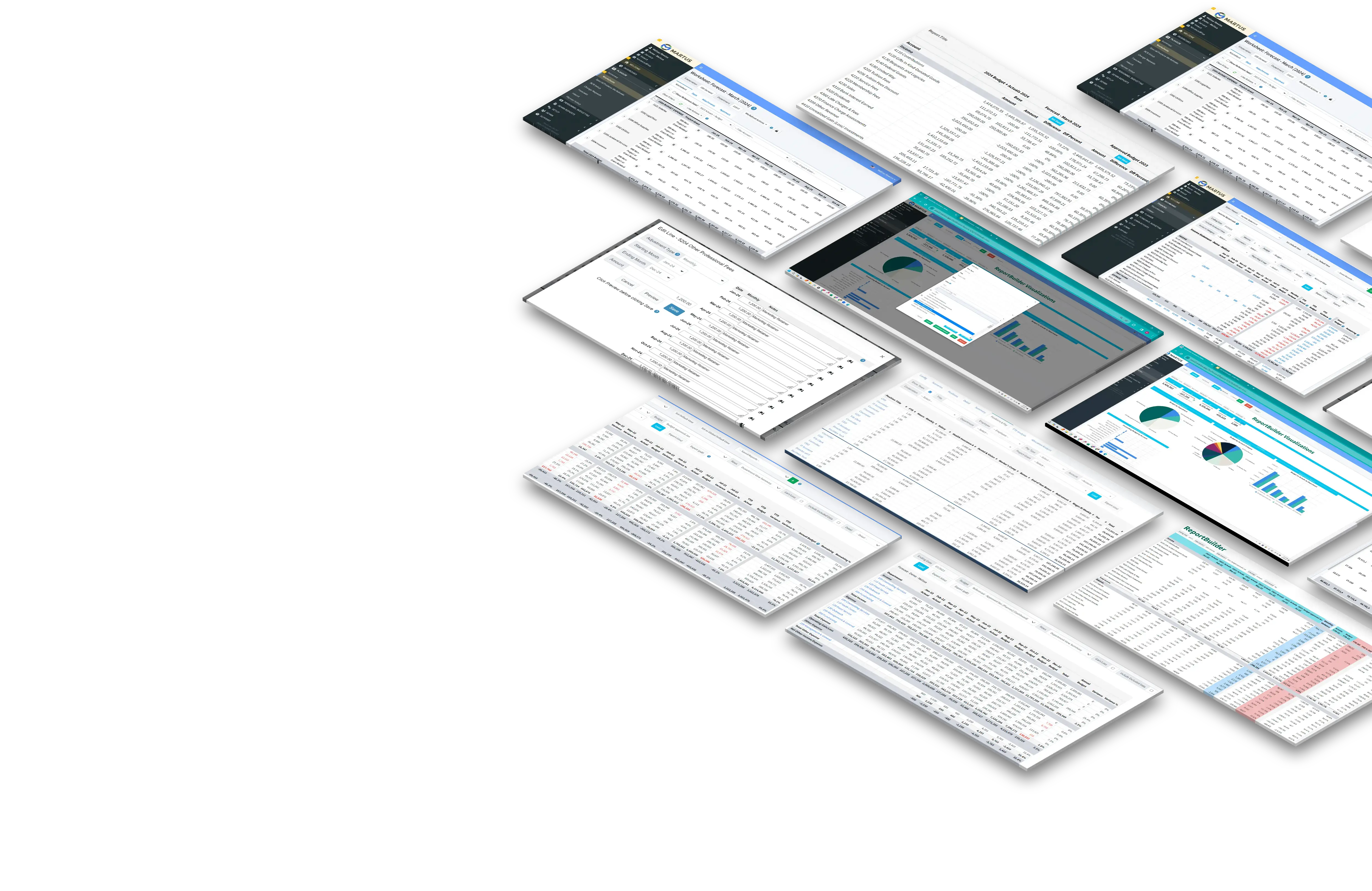 Planning screen